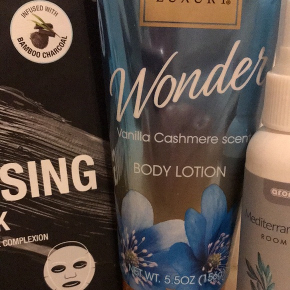 Body, face and lips care bundle, vanilla, charcoal, shea butter, sage. - Picture 8 of 10